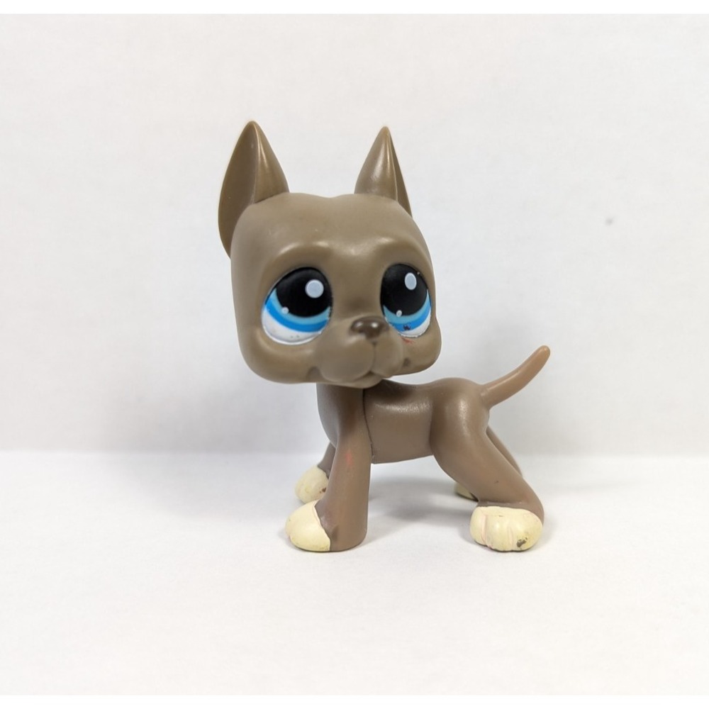 Littlest Pet Shop Figure #184‎ Great Dane Hasbro